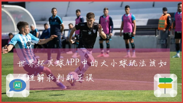 世界杯买球APP中的大小球玩法该如何理解和判断正误