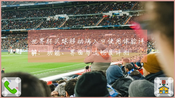 世界杯买球移动端入口使用体验详解：功能、界面与流畅度评测